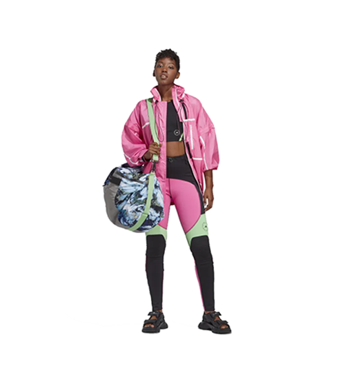 Adidas By Stella McCartney Black Green Pink Tights
