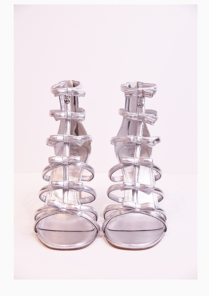 MICHAEL MICHAEL KORS VERONICA LEATHER SANDAL