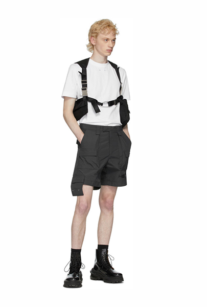 HELIOT EMIL H-STITCH T-SHIRT
