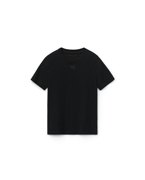 Foundation JSY Shrunken Paint Logo Black Tee