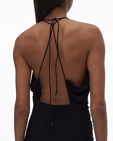 Corset Black Dress