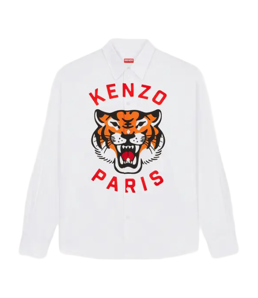 Kenzo White Lucky Tiger Shirt
