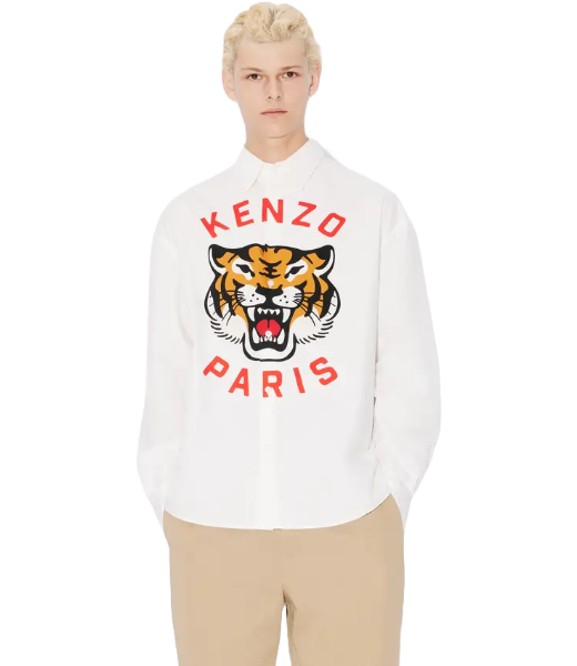 Kenzo White Lucky Tiger Shirt
