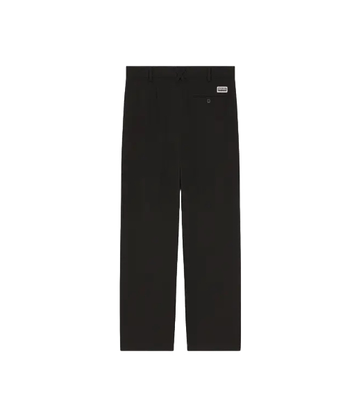 Black Pleated Tailored Pant