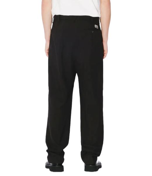 Black Pleated Tailored Pant