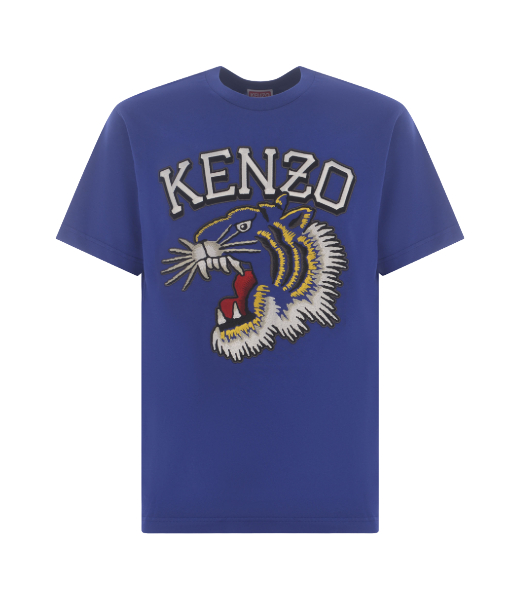 Tiger Varsity Classic T-shirt Deep Sea Blue
