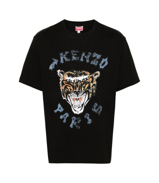 Drawn Varsity Overize Black T-shirt