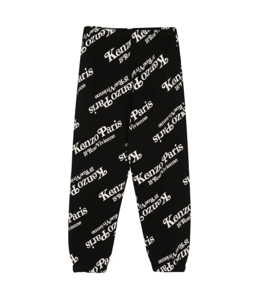 Kenzo By Verdy Classic Black Logo Jog Pants