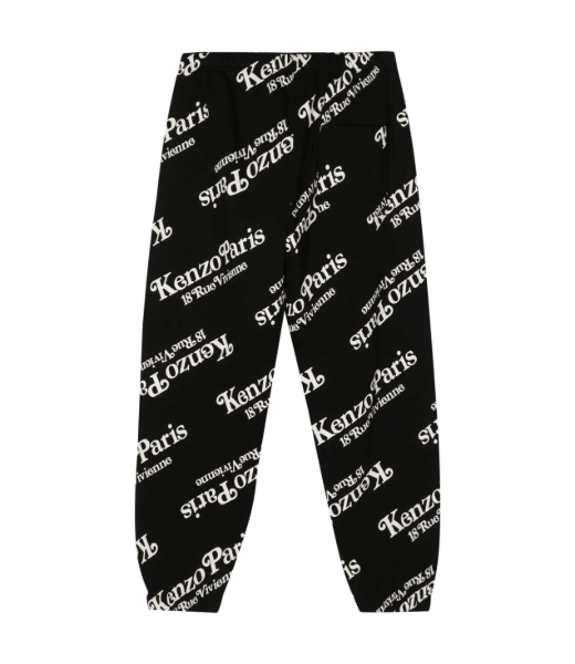 Kenzo By Verdy Classic Black Logo Jog Pants