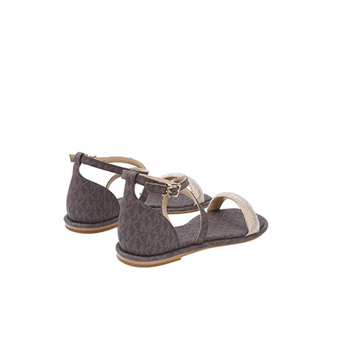 Astrid Flat Brown Sandal
