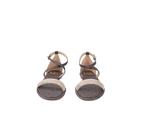 Astrid Flat Brown Sandal