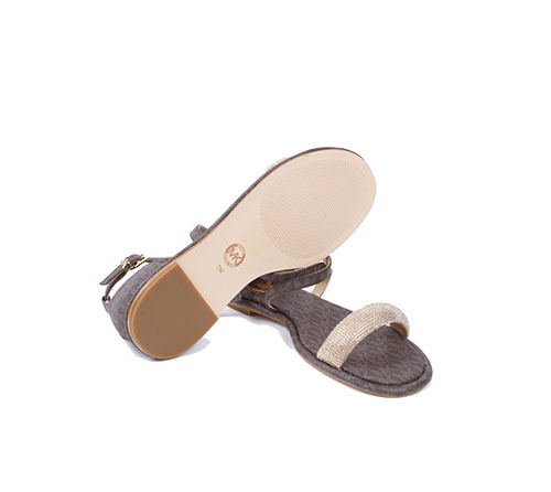 Astrid Flat Brown Sandal