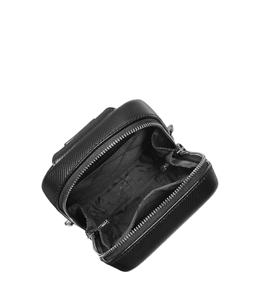 Varick Medium Textured Leather Sling Pack