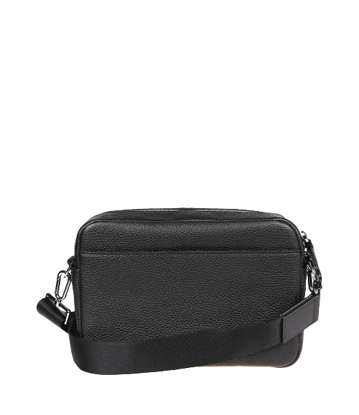 Hudson Pebbled Leather Crossbody Bag