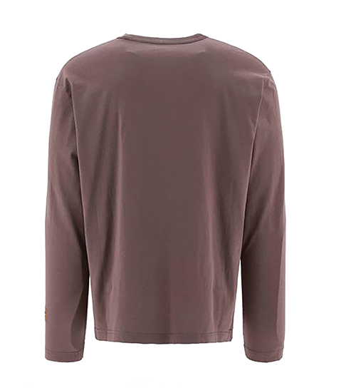 Multi Heron Censored LS Tee Grey Multicolor