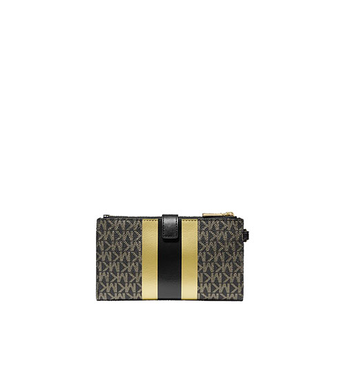 Doublezipper Wristlet