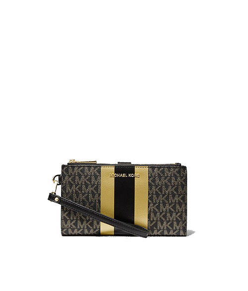 Doublezipper Wristlet