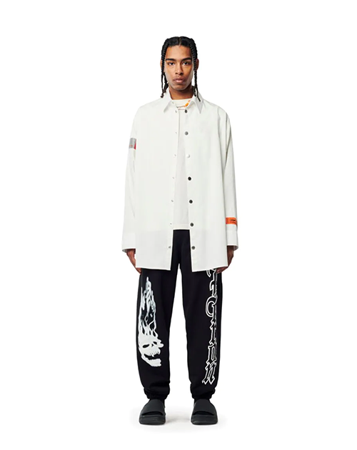 Flaming Skull Sweatpants