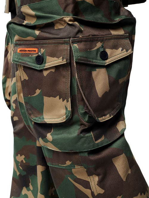 Camo Green Cargo Pants