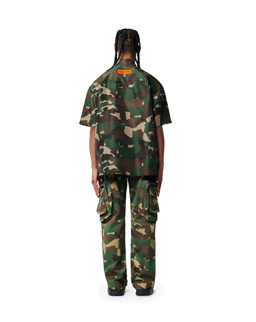 Camo Green Cargo Pants