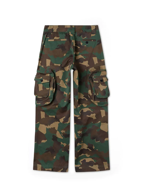 Camo Green Cargo Pants