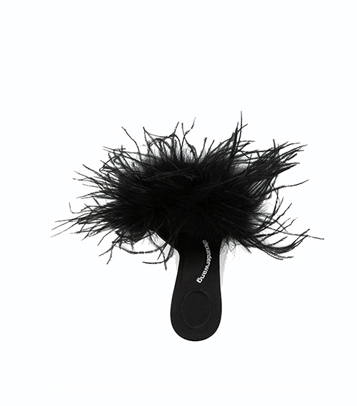 Lulu 85 Sandal Satin/Feather