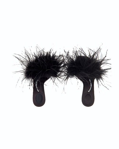Lulu 85 Sandal Satin/Feather