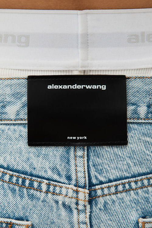 Low Rise Straight Jean W Logo Elastic Underwear