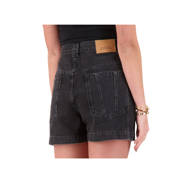 Faded Black Joely Shorts