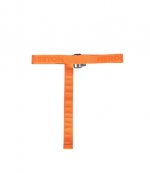 Hp Tapebelt Classic Buckle Orange Grey