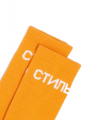 Ctnmb Long Socks Orange White