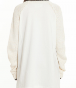 Oversized Ivory Knitted Sweater