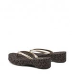 Lilo Brown/ Gold Flip Flop