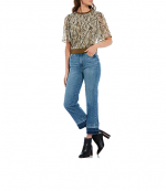 Kent High Rise Straight Leg Jeans