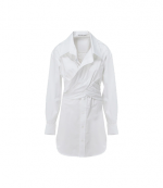 Cross Front Shirt Dress