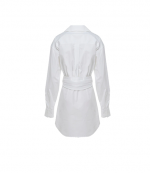 Cross Front Shirt Dress
