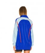 Adidas By Stella McCartney Color Blocked Track Jacket Blue