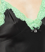 Slip Dress With Lace