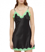 Slip Dress With Lace