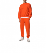Crewneck OS Orange White Tape