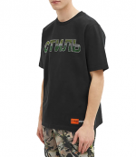 T-Shirt CTNMB Strass Black Green