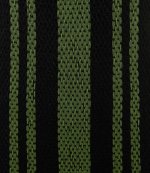 Fringe Detail Black Green Camisole Dress