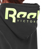 Victoria Beckham Black Cropped Hoodie