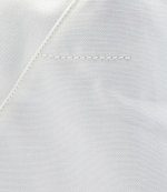 Black Logo Printed White Japanese Bag