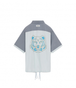 Woven Cotton Light Blue Shirt