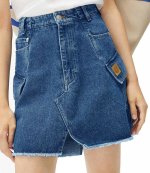 Woven Cotton Skirt