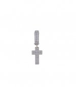 Cross Crystal Earring