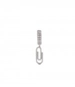 Paperclip Crystal Earring