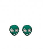 Brother Green Glow Earrings