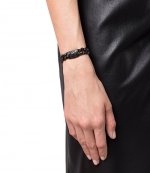 Cuban Pave Vanta Black Bracelet